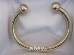 9ct Yellow Gold Torque Bangle Bracelet 105g SUPER HEAVY Hallmarked Boxed