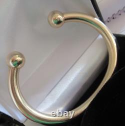 9ct Yellow Gold Torque Bangle Bracelet 105g SUPER HEAVY Hallmarked Boxed
