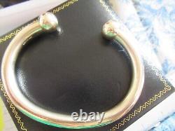 9ct Yellow Gold Torque Bangle Bracelet 105g SUPER HEAVY Hallmarked Boxed