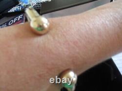 9ct Yellow Gold Torque Bangle Bracelet 105g SUPER HEAVY Hallmarked Boxed