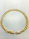 9ct Yellow Solid Gold Curb Bracelet 5.3mm 7 ½ Cheapest On Ebay