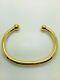 9ct Yellow Solid Gold Heavy Torque Bangle 6.0mm Cheapest On Ebay
