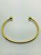 9ct Yellow Solid Gold Torque Bangle 3.4mm Cheapest On Ebay