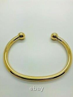 9ct Yellow Solid Gold Torque Bangle 5.0mm CHEAPEST ON EBAY