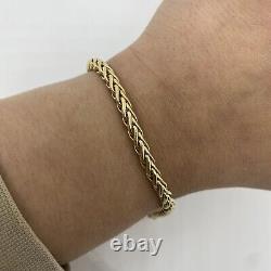 9ct gold Spiga bracelet