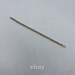 9ct gold Spiga bracelet