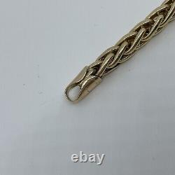 9ct gold Spiga bracelet