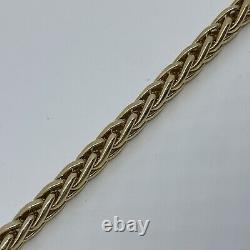 9ct gold Spiga bracelet