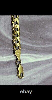 9ct gold bracelet 7 inch