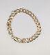 9ct Gold Bracelet, 8.1g, Length 14 Inches