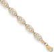 9ct Gold Bracelet Celtic Link 7.5 Inch 9carat Yellow Gold Uk Hallmarked New