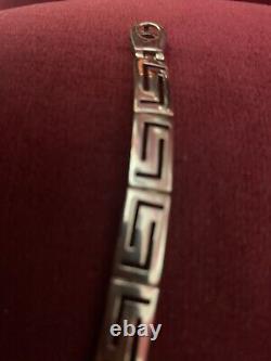 9ct gold bracelet Greek Key