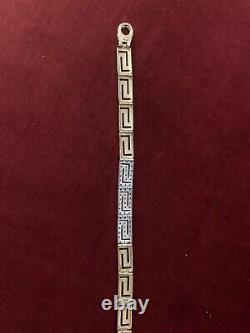 9ct gold bracelet Greek Key