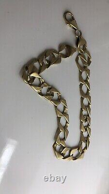 9ct gold bracelets mens