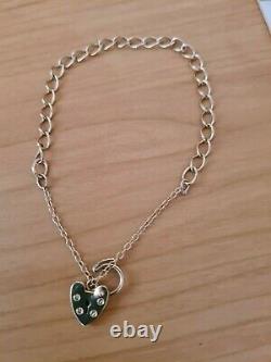 9ct gold charm bracelet