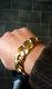 9ct Gold Heavy Curb Bracelet 109.4 Grams Not Scrap
