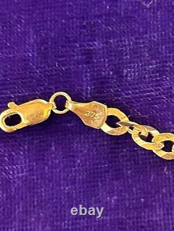 9ct gold id bracelet