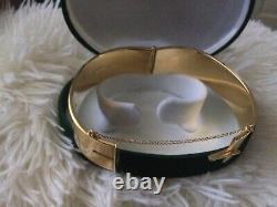 9ct gold plated bangle