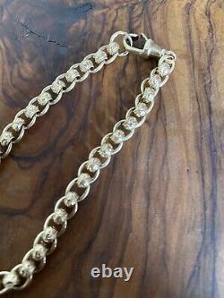 9ct gold rollerball bracelet