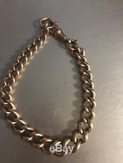 9ct rose gold bracelet 32g Weight