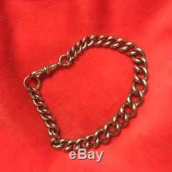 9ct rose gold bracelet 32g Weight