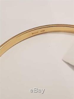 9ct solid gold bangle