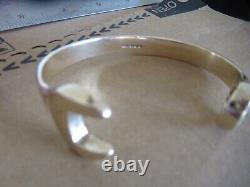 9ct yellow gold 36g Mechanic Spanner Torque Bangle Bracelet Hallmarked Unisex