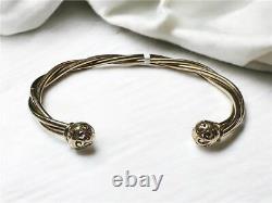 9ct yellow gold bangle 10.1g (sh22809l)