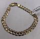 9ct Yellow Gold Curb Link Bracelet 10.5g