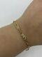 9ct Yellow Gold Ornate Greetion Style Vintage Bracelet 3.7 Grams 6.2mm Wide