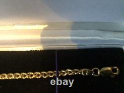A Vintage 9 ct Gold Bracelet Hallmarked With Display Box 4.05g