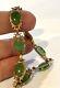 Amazing Vicorian 9ct Gold Jade Bracelet In Beautiful Condition. 12.4 Gr