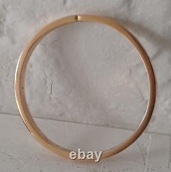 Antique 9ct Gold Art Deco Upper Arm Bangle 16.15g