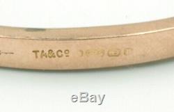 Antique 9ct Gold Bracelet/bangle. Full Hallmarks 9k
