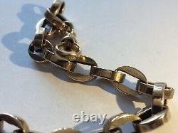 Antique 9ct Rose Gold Bracelet With Dog Clip Fastener, 8.3/4. In Long, 11.67, Gram