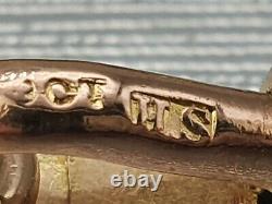 Antique & Heavy 9ct Gold Albert Bar Link Bracelet -Fantastic Condition