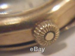 Antique Rolex Watch 9ct Gold With 9ct Gold Bracelet