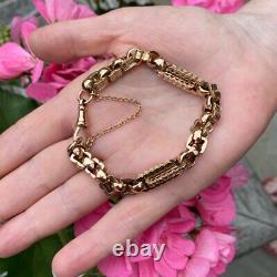 Antique Victorian 9ct Gold Bracelet