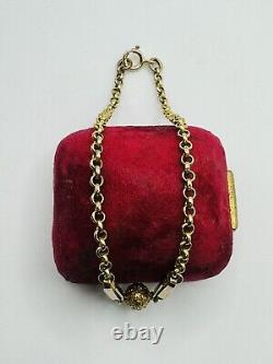 Antique Victorian 9ct Gold Muff Chain 23cm Bracelet with Venetian Links R423