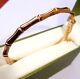 Antique Victorian 9ct Rose Gold Bamboo Bangle