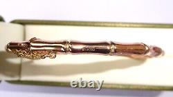 Antique Victorian 9ct Rose Gold Bamboo Bangle