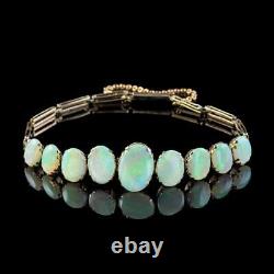 Antique Victorian Opal Bracelet 18ct Total 9ct Gold