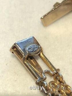 Antique Vintage 9ct Yellow Gold Cut Out Link Bracelet