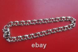 Attractive Vintage 9ct Yellow Gold Modern Style Bracelet h/m 1979 London Import