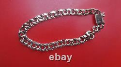 Attractive Vintage 9ct Yellow Gold Modern Style Bracelet h/m 1979 London Import