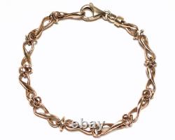 BEST EVER RICH Solid 9CT GOLD FANCY Link BRACELET