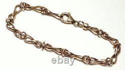 BEST EVER RICH Solid 9CT GOLD FANCY Link BRACELET