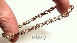 BEST EVER RICH Solid 9CT GOLD FANCY Link BRACELET