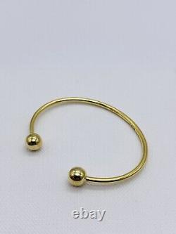 Babies Plain Double Torc Bangle 375 Hallmarked -9ct Yellow Gold- Brand New 2gr