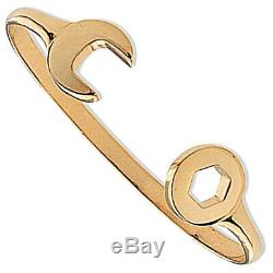 Baby/Child Spanner Bangle 9ct Solid Gold Gift Boxed